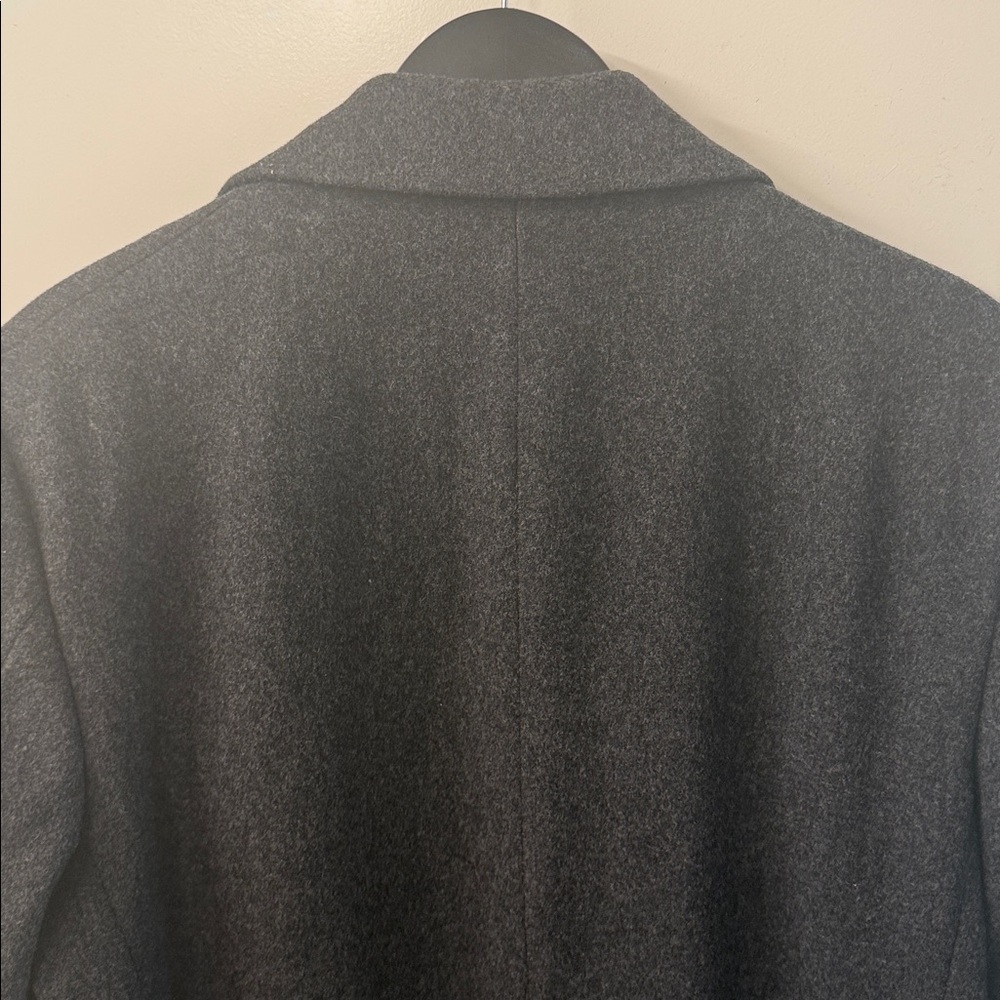 Nordstrom 100% Pure Wool Overcoat Tailored In The USA - Picture 7 of 14